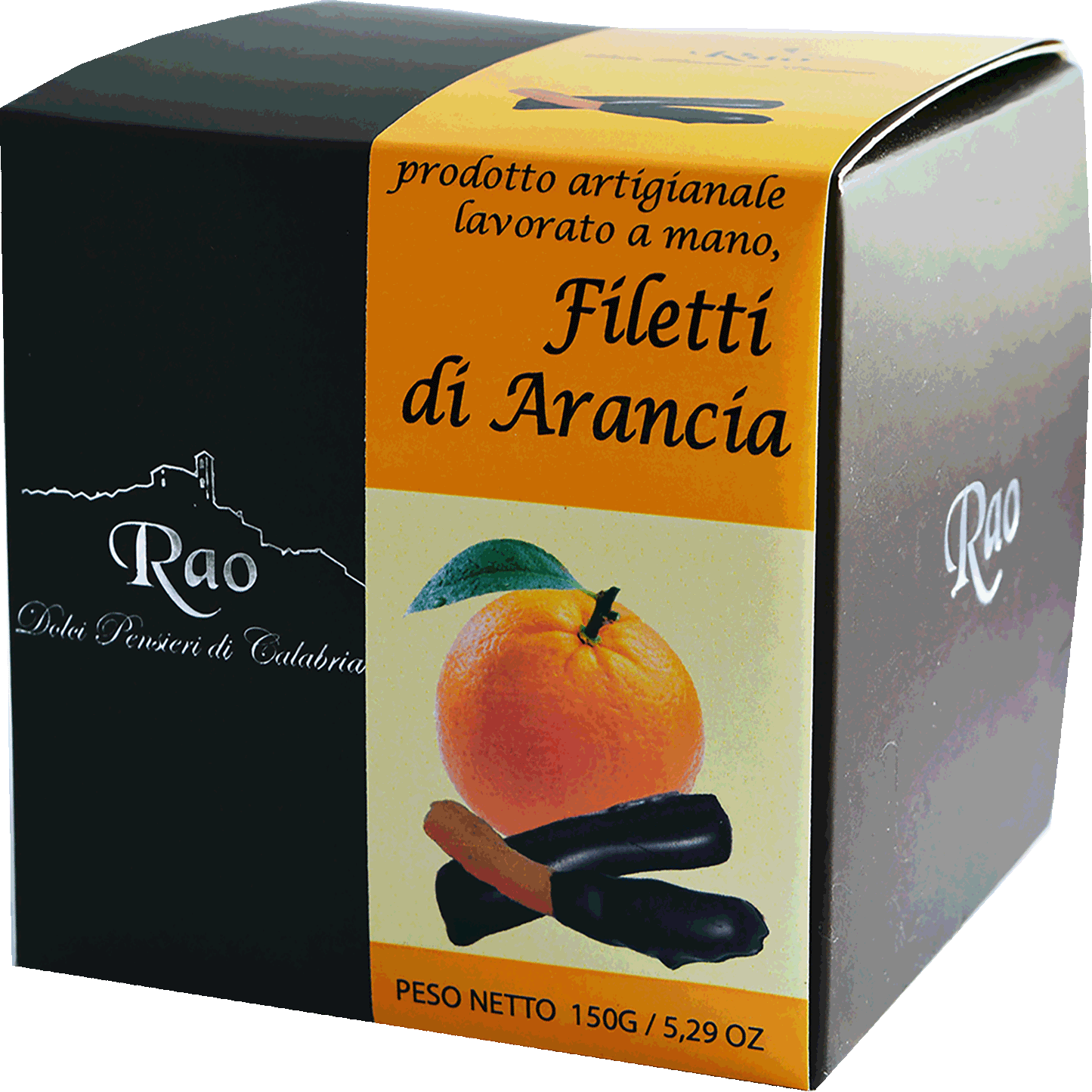 Filetti di arancia candita