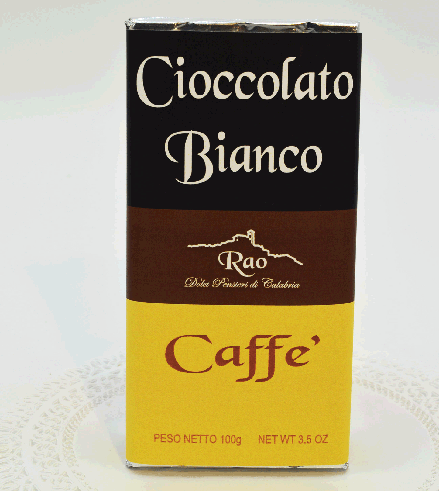 Tavoletta di cioccolato bianco
