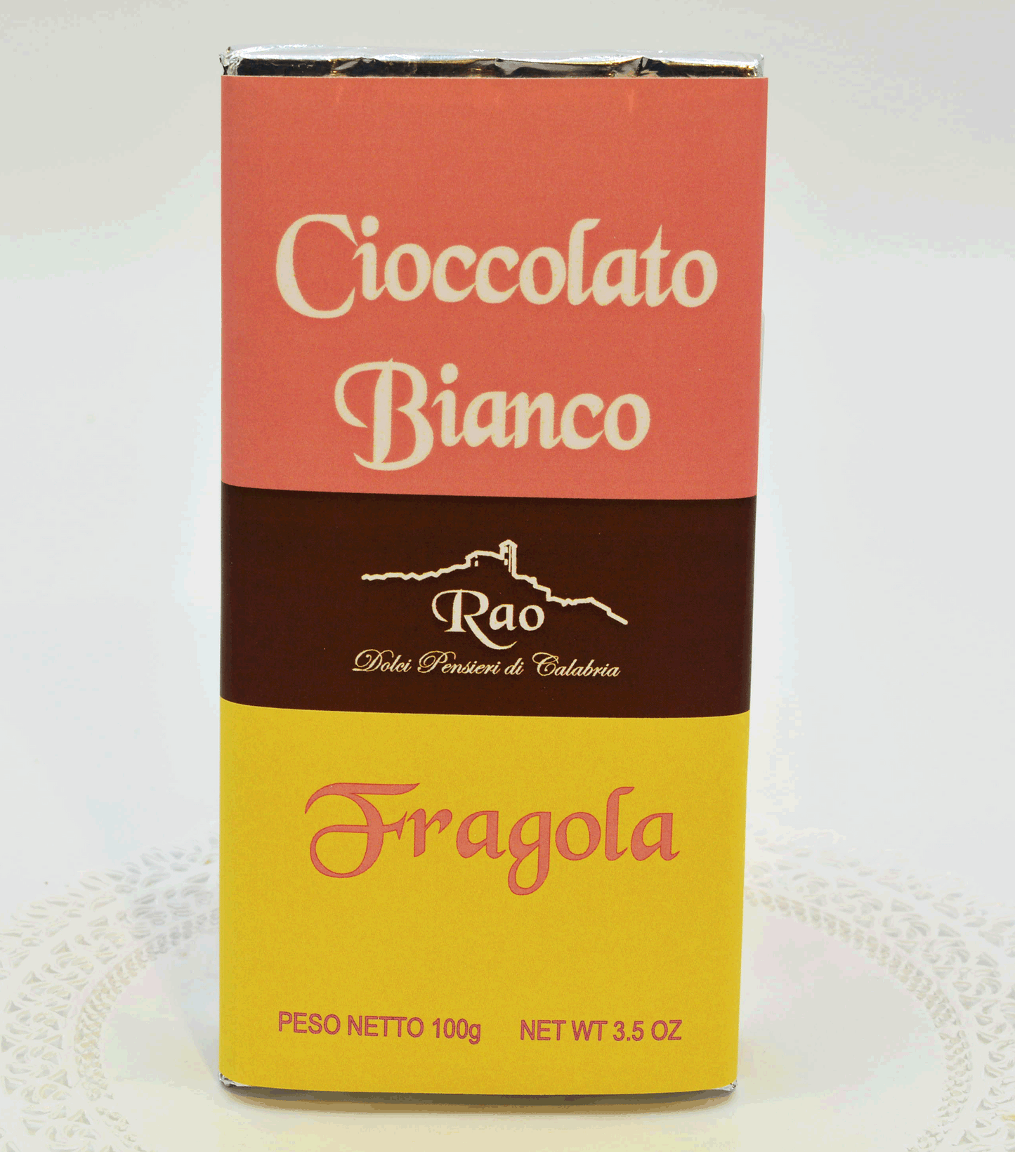 Tavoletta di cioccolato bianco