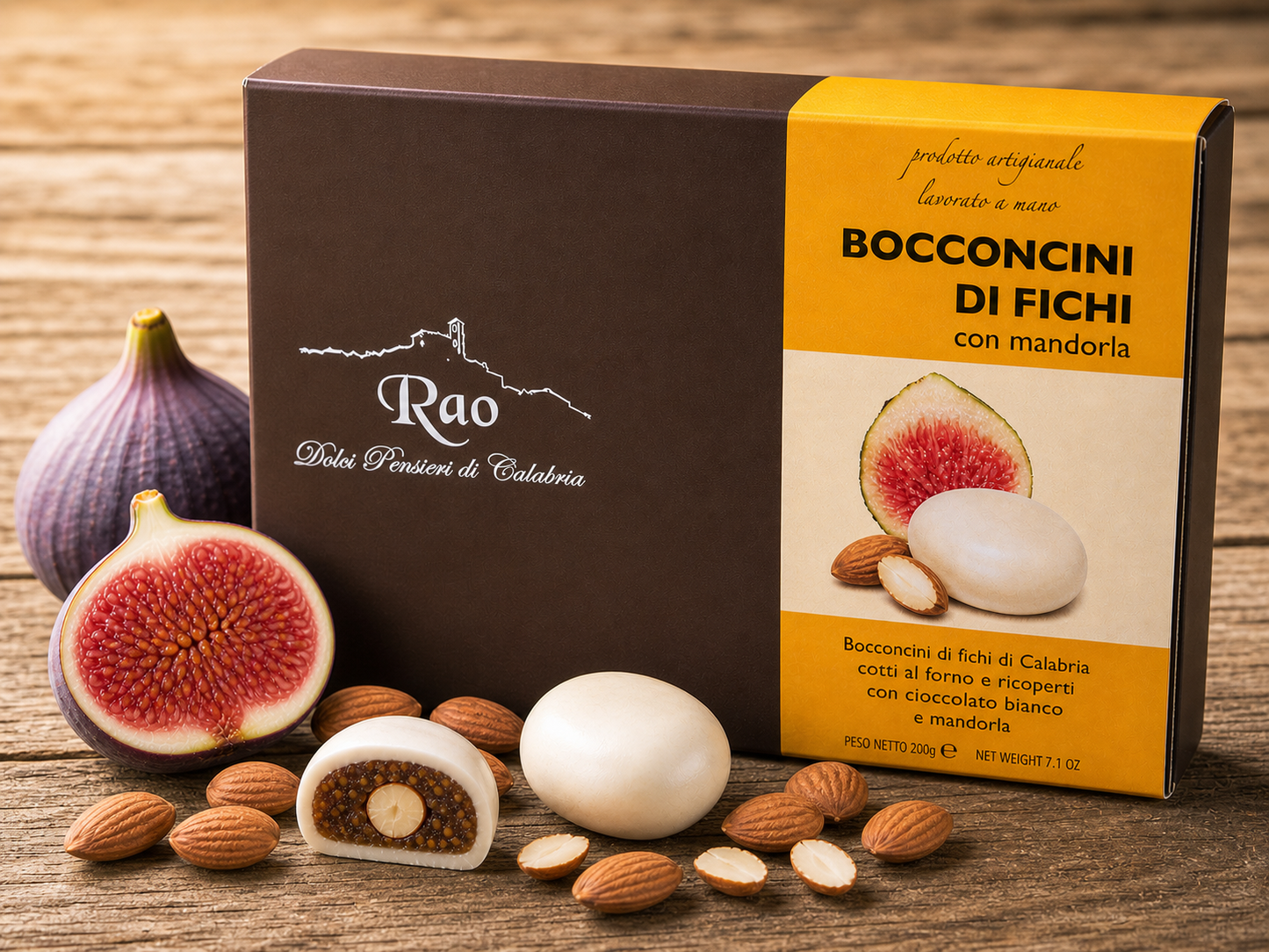 Bocconcini di fichi con Mandorla Bianchi